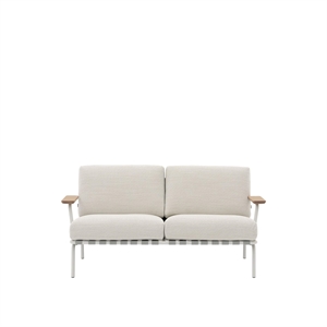 Muuto Settle Udendørs 2-Personers Sofa Laze 1/Grå