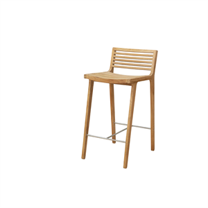 Sibast Furniture RIB Udendørs Barstol Teak