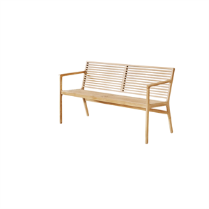 Sibast Furniture RIB 3-Personers Havebænk Teak