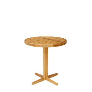 Sibast Furniture RIB Cafebord Med Ben Teak