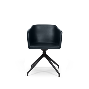 Bent Hansen Since Spisebordsstol med Swivel Sort/Sort