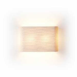 Graypants Scraplight Skew 15 Væglampe Hvid
