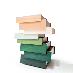 Established & Sons Stack Kommode Med 8 Skuffer Sage