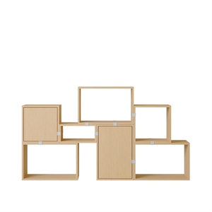 Muuto Stacked Bogreol Konfiguration 6 Eg