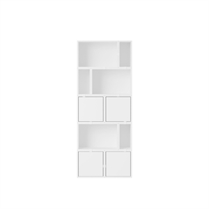 Muuto Stacked Bogreol Konfiguration 8 Hvid