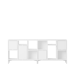 Muuto Stacked Office Reol Konfiguration 3 Hvid