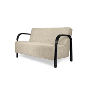 Mazo ARCH 2-Personers Sofa Daw/McNutt/3278-11/Sort Eg
