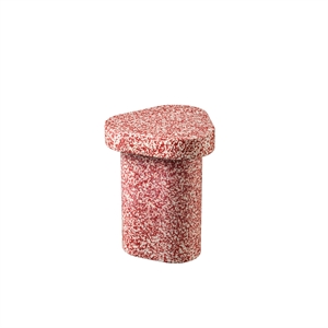 Miniforms Superpop Sidebord Ø37 Tavolino Alto/Super Red
