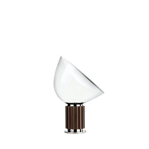 Flos Taccia LED Bordlampe Bronze Med Glas