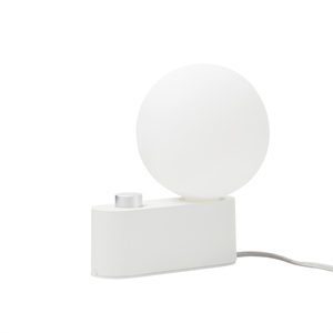 Tala Alumina Bordlampe Hvid med Sphere IV