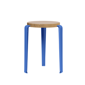 TipToe LOU Skammel Egetræ/Azure Blue