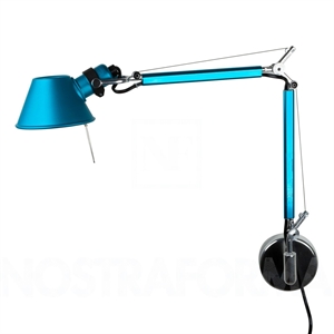 Artemide Tolomeo Micro Væglampe Blå