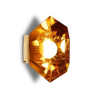 Tom Dixon Cut Surface Væg- & Loftlampe Guld