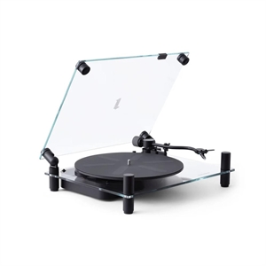 Transparent Turntable Højtaler Metal