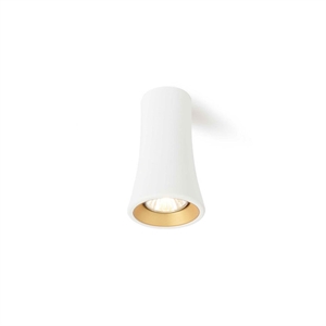 Trizo 21 Naga Spot- og Loftlampe Hvid + Guld