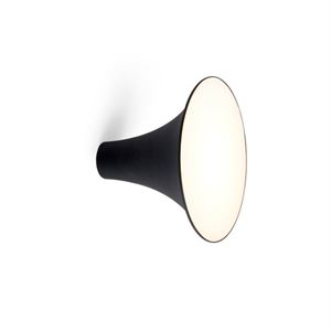 Trizo 21 Sirens Væglampe Sort + Matteret glas