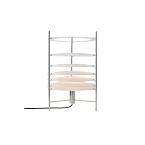 Parachilna Topuro Bordlampe Stor Rustfri Stål/Akryl