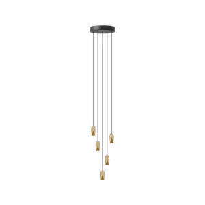 Umage Brighter Days Quadra Pendel Med Cluster 5 Messing