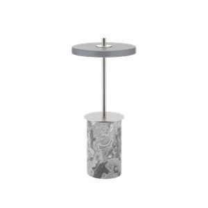 Umage Asteria Move Transportabel Lampe Mini Grå Marmor/Stål