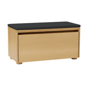 Umage Hideaway Veneered Kabinet Med Dør & Hylde Eg/Shadow