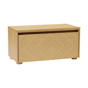 Umage Hideaway Grid Kabinet Med Dør & Hylde Eg