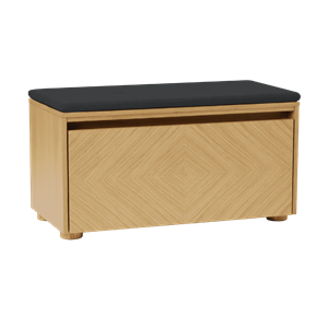 Umage Hideaway Grid Kabinet Med Dør & Hylde Eg/Shadow