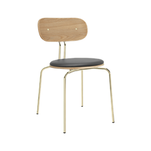 Umage Curious Spisebordsstol Eg/Messing/Antracit
