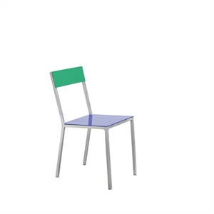 Valerie Objects Alu Spisebordsstol Mørk Blå/Grøn