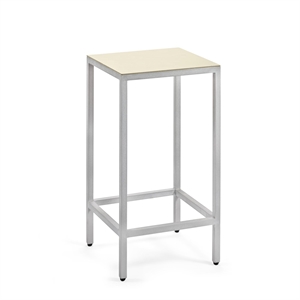 Valerie Object Alu Barstol M Ivory