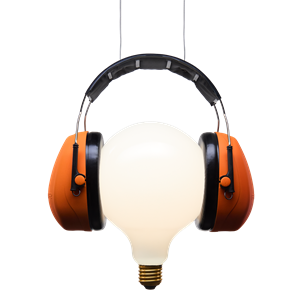 Ingo Maurer Shhh! Pendel Arancio