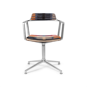 Vipp 452 Swivel Drejestol Guesthouse Edition Todos Santos Mexico Jacquard Fabric/Aluminium