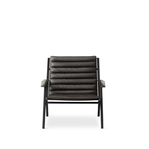 Vipp 456 Lænestol Ebony Læder