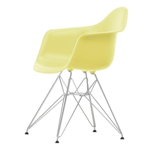 Vitra Eames Plastic RE DAR Spisebordsstol Citron/Krom