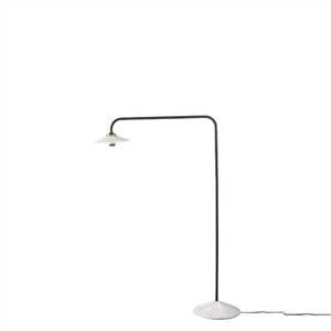 Valerie Objects Standing Lamp N°1 Gulvlampe Marmor/Sort
